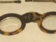 Exquisite Antique Chinese Shell Frame Eyeglass And Embroidery Case Other photo 9