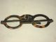 Exquisite Antique Chinese Shell Frame Eyeglass And Embroidery Case Other photo 4