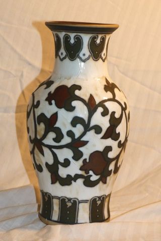 Chinese Porelain Vase Painted Cloisonne photo