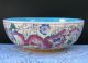 Large 12’’chinese Color Dragon Porcelain Bowl Bowls photo 2