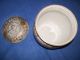 Porcelain Oriental Jar Handpainted W/ Lid Sweet Vases photo 2