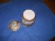 Porcelain Oriental Jar Handpainted W/ Lid Sweet Vases photo 3