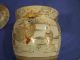Porcelain Oriental Jar Handpainted W/ Lid Sweet Vases photo 5