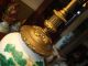 Antique Chinese Famille Rose Vase Lamp 34 1/2 