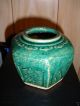 Antique Chinese Pottery 6 Sided Vase Vases photo 2