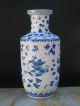 The Chinese Strip Blue And White Porcelain Vase Vases photo 4