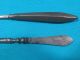 2 Antique Chinese Iron Knife - Opium Tool Other photo 1