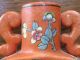 Antique Pair Moon - Flasks Chinese Handpainted Jiaqing Double Red Seal Mark Vases Vases photo 7