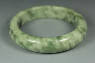 Chinese Handwork Jade Smooth Old Bracelet photo