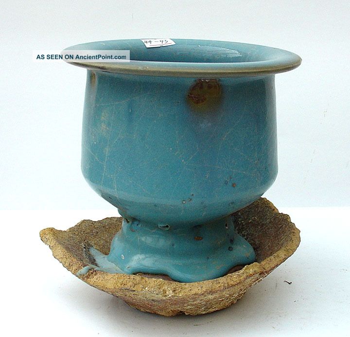 44 - 43: Finely Jun - Kiln Vase W Manufacturing - D​efect Vases photo