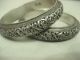 Exquisite Pair Antique Chinese Silver Lady Bracelets Other photo 4