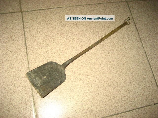 Big Antique Chinese Copper Shovel Other photo