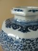 Old Estate Chinese Vase Reign Marks Porcelain Blue White Ceramic Pot Vases photo 2