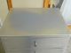 Antique Hospital Metal Tool Table Exam Room Enamel Top Science Medicine 2 Drawer Other photo 4