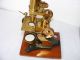 19th C.  Brass Microscope Society Of Arts Type With Accessories,  Needs Repair Other photo 5