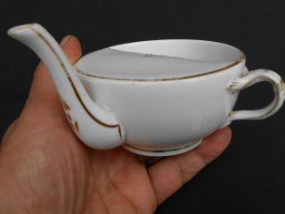 Victorian Gilt Decorated Feeding Cup/invalid Feeder photo