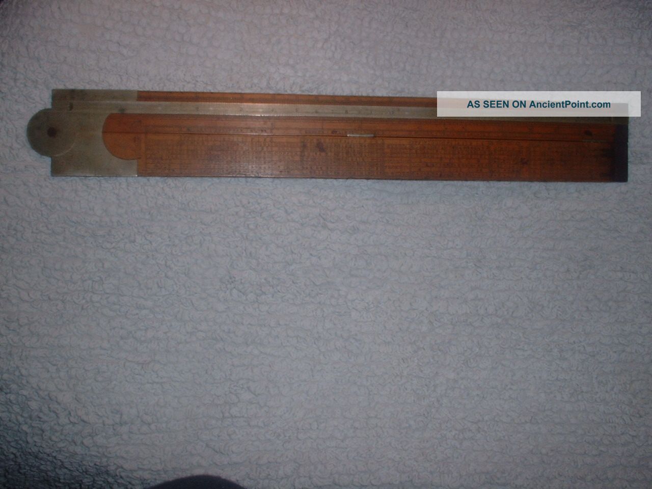 Antique Thomas Bradburn & Sons I Routledge Engineers Bolton 24inch Slide Ruler Other photo