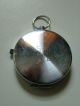 Vintage Small Pocket Compass With A Chrome Case Other photo 2