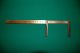 1790 ' S Rare Metric,  Metre,  Brass French Caliper/rule Mint Condition Very Rare Engineering photo 1