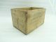 Vintage Atlas Powder Explosive Dynamite Wood Box Crate Empty Industrial Rare Boxes photo 1