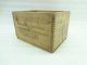 Vintage Atlas Powder Explosive Dynamite Wood Box Crate Empty Industrial Rare Boxes photo 2