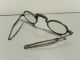 Antique Chinese Spectacles,  Eyeglasses,  Dragon Heads,  Bamboo Pattern Stems Optical photo 5