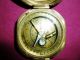 An Early 20th Century Brass Brunton Field Compass - Cased Other photo 1