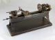Antique Vintage Miniature Model Maker ' S Screw Cutting Lathe Engineering photo 2