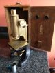 Brass Microscope With Accessories By R & J Becks Circa Early 1920 ' S Other photo 1