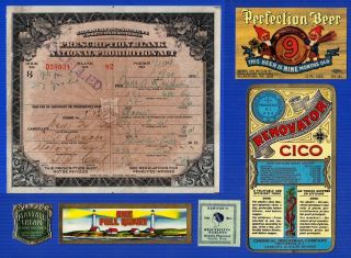 Nov 20 1925 Mrs A Krushuin Prohibition Prescription San Diego California History photo