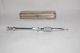 Antique Medical Instrument Chromed Lancet Bloodletter 1900s Clay Adams Germany Surgical Tools photo 1