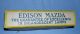 Pat 1904 - 16 4 Edison Mazda G.  E.  Light Bulbs And Early Advertising Box Other photo 3