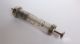 Vintage Antique German 5ml Medical Jena Glass Brass Syringe Other photo 1