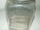 Antique 19th C.  Signed Glass Mortuary Funeral Embalming Bottle Jar With Hanger Bottles & Jars photo 2