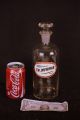 Apothecary Medicine Bottle Tr.  Myrrhae Antique & Oval Label Vintage Drug Sign Bottles & Jars photo 1