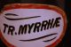 Apothecary Medicine Bottle Tr.  Myrrhae Antique & Oval Label Vintage Drug Sign Bottles & Jars photo 7