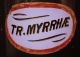 Apothecary Medicine Bottle Tr.  Myrrhae Antique & Oval Label Vintage Drug Sign Bottles & Jars photo 8