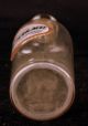 Apothecary Medicine Bottle W/ Stopper & Antique Glass Label Tr.  Ferr.  Acet.  Old Bottles & Jars photo 6