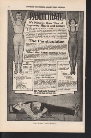 1920 Pandiculator Health Body Stretcher Stature Posture photo