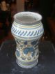 A Rare Albarello Or Pharmacy Jar.  Maiolica.  Venice.  Circa 1550/1580. Jars photo 2