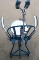 Antique Old Early 1900 ' S Dental Chair Restored Chrome Dentist Industrial Tattoo 1900-1950 photo 5