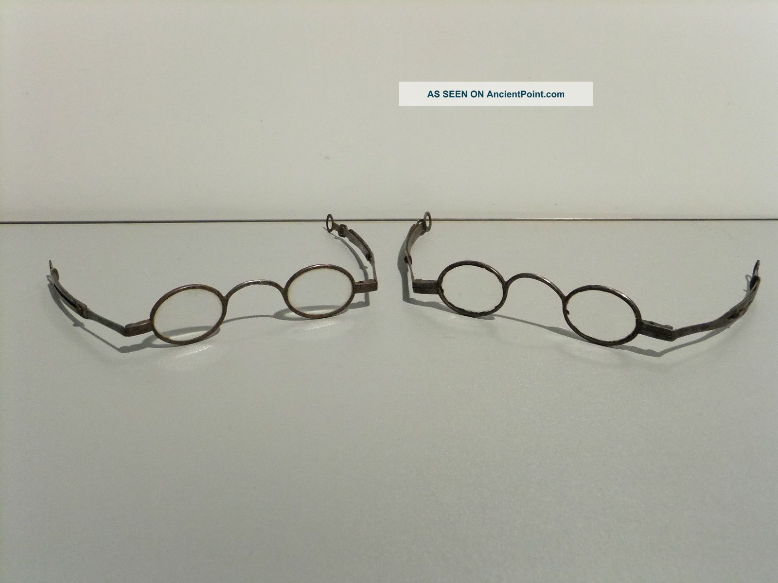 Pair Of Antique Spectacles Eyeglasses,  Circa 1770s Optical photo