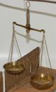 Lampert Brass Balance Scale W/ Weights Germany Antique Scales photo 2