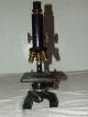 Antique 1909 Spencer Brass Microscope W/case; Spencer Lens Co.  Buffalo Ny.  Usa Microscopes & Lab Equipment photo 2