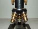 Antique 1909 Spencer Brass Microscope W/case; Spencer Lens Co.  Buffalo Ny.  Usa Microscopes & Lab Equipment photo 3