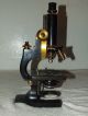Antique 1909 Spencer Brass Microscope W/case; Spencer Lens Co.  Buffalo Ny.  Usa Microscopes & Lab Equipment photo 7