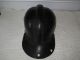 Antique German Leather Mining Helmet Coal Miner ' S Cap Hat Vtg Mining Equipment Mining photo 9