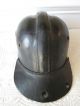 Antique German Leather Mining Helmet Coal Miner ' S Cap Hat Vtg Mining Equipment Mining photo 5