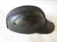 Antique German Leather Mining Helmet Coal Miner ' S Cap Hat Vtg Mining Equipment Mining photo 6