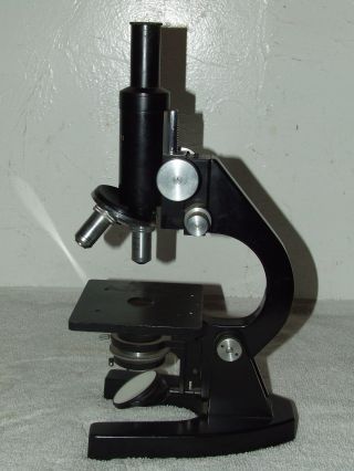 Vintage 1953 Ernst Leitz Wetzlar Professional Lab Microscope Germany Nr.  472156 photo